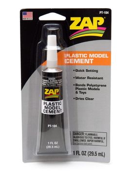 Plastmodel Lim 1oz (29.5 ml) ZAP i gruppen Fabrikat / Z / ZAP / ZAP Lim hos Rynosx4 Hobbyshop AB (40PT104)