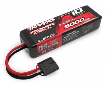 Traxxas Li-Po batteri  3S 11,1V 5000mA 25C iD-Kontakt (Kort) i gruppen Elektronik / Batterier & laddare / Batterier / Li-Po hos Rynosx4 Hobbyshop AB (422832X)