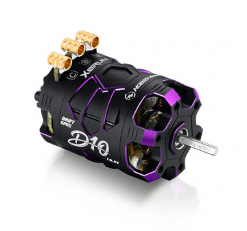 Hobbywing Motor XeRun D10 10.5T Lila Drift BL Sensor i gruppen Elektronik / Elmotorer / Borstlsa elmotorer hos Rynosx4 Hobbyshop AB (HW30401136)