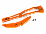 Traxxas Chassistag Fram Alu Orange Maxx Slash Traxxas Chassistag Fram Alu Orange Maxx Slash