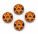 Traxxas Hjulbrickor Alu Orange (4) Maxx Slash Traxxas Hjulbrickor Alu Orange (4) Maxx Slash