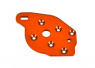 Traxxas Motorplatta Alu Orange Maxx, Maxx Slash Traxxas Motorplatta Alu Orange Maxx, Maxx Slash