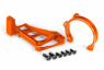 Traxxas Motorfäste Fram & Bak Set Alu Orange Maxx Slash Traxxas Motorfäste Fram & Bak Set Alu Orange Maxx Slash