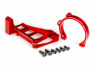 Traxxas Motorfäste Fram & Bak Set Alu Röd Maxx Slash Traxxas Motorfäste Fram & Bak Set Alu Röd Maxx Slash
