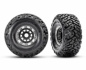 Traxxas Däck & Fälg Förstärkta Svart/Krom Maxx Slash (2) Traxxas Däck & Fälg Förstärkta Svart/Krom Maxx Slash (2)