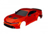 Traxxas Kaross Ford Mustang Clipless Komplett Koppar Traxxas Kaross Ford Mustang Clipless Komplett Koppar