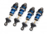 Traxxas Stötdämpare GTR Long Komplett Blå (4) Traxxas Stötdämpare GTR Long Komplett Blå (4)