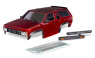Traxxas Kaross Nissan Pathfinder Komplett Röd Traxxas Kaross Nissan Pathfinder Komplett Röd