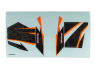 Traxxas Dekalark Svart TXC-4M Traxxas Dekalark Svart TXC-4M