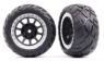 Traxxas Däck & Fälg Anaconda / Grå Kromad Ring  2.2" Bak (2) Traxxas Däck & Fälg Anaconda / Grå Kromad Ring  2.2" Bak (2)