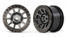 Traxxas Fälg Svart Krom 2.2" 2WD Bak (2) Bandit Traxxas Fälg Svart Krom 2.2" 2WD Bak (2) Bandit