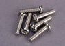 Traxxas Skruv M4x15mm Rund (6) Traxxas Skruv M4x15mm Rund (6)