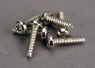 Traxxas Skruv 3x12mm Sjlvgngande (6)