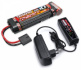 Traxxas Laddare 230V och 8,4V NiMH 3000mAh iD Combo Traxxas Laddare 230V och 8,4V NiMH 3000mAh iD Combo