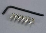 Traxxas Skruv M3x10mm Hög Insex med Låsbricka (6st) + Nyckel Traxxas Skruv M3x10mm Hög Insex med Låsbricka (6st) + Nyckel