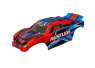 Traxxas Kaross Rustler 2WD Clipless Röd Traxxas Kaross Rustler 2WD Clipless Röd