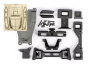 Traxxas Ombyggnadskit Clipless Kaross Rustler 2WD Traxxas Ombyggnadskit Clipless Kaross Rustler 2WD