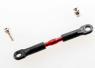 Traxxas Camberstag V/H-Gängat 39mm/69mm(cc) Alumimium Röd Traxxas Camberstag V/H-Gängat 39mm/69mm(cc) Alumimium Röd
