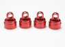 Traxxas Dämpartopp Aluminium Röd (4) Ultra-Shocks Traxxas Dämpartopp Aluminium Röd (4) Ultra-Shocks