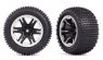 Traxxas Däck & Fälg Alias / RXT Svart med Kromad Ring 2.8" Bak (TSM-Rated) (2) Traxxas Däck & Fälg Alias / RXT Svart med Kromad Ring 2.8" Bak (TSM-Rated) (2)