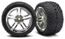 Traxxas Däck & Fälg Victory/ Twin-Spoke (Nitro Bak) 2.8'(2) Traxxas Däck & Fälg Victory/ Twin-Spoke (Nitro Bak) 2.8'(2)