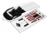 Traxxas Huv DCB M41 Vit med Dekaler Traxxas Huv DCB M41 Vit med Dekaler