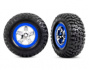 Traxxas Dck & Flg BFGoodrich/SCT Krom-Bl 2WD Fram (2)