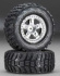 Traxxas Däck & Fälg Kumho/SCT Matt krom-Svart 4WD/2WD Bak (2) Traxxas Däck & Fälg Kumho/SCT Matt krom-Svart 4WD/2WD Bak (2)