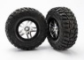 Traxxas Däck & Fälg, Kumho S1/Split-Spoke, 2WD Fram (2)* Traxxas Däck & Fälg, Kumho S1/Split-Spoke, 2WD Fram (2)*