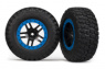 Traxxas Däck & Fälg BFGoodrich/S-Spoke Svart-Blå 4WD/2WD Bak (2) Traxxas Däck & Fälg BFGoodrich/S-Spoke Svart-Blå 4WD/2WD Bak (2)