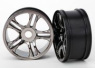 Traxxas Fälg Split-Spoke Svart Krom Bak (2) XO-1 Traxxas Fälg Split-Spoke Svart Krom Bak (2) XO-1