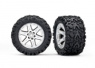 Traxxas Däck & Fälg Talon Extreme/RXT Matt Krom 2.8' 4WD TSM (2) Traxxas Däck & Fälg Talon Extreme/RXT Matt Krom 2.8' 4WD TSM (2)