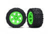 Traxxas Däck & Fälg Talon Extreme/RXT Grön 2.8' 2WD Bak TSM (2) Traxxas Däck & Fälg Talon Extreme/RXT Grön 2.8' 2WD Bak TSM (2)