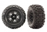 Traxxas Dck & Flg Sledgehammer Svart 2.8" 4WD (2)