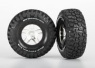 Traxxas Däck & Fälg Goodrich S1/S-Spoke Krom-Svart 4WD/2WD Bak (2) Traxxas Däck & Fälg Goodrich S1/S-Spoke Krom-Svart 4WD/2WD Bak (2)
