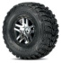 Traxxas Däck & Fälg Kumho S1/S-Spoke Krom-Svart 4WD/2WD Bak (2) Traxxas Däck & Fälg Kumho S1/S-Spoke Krom-Svart 4WD/2WD Bak (2)