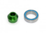 Traxxas Kullager 10x15x4mm med Adapter Alu Grön Traxxas Kullager 10x15x4mm med Adapter Alu Grön