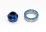 Traxxas Kullager 10x15x4mm med Adapter Alu Blå Traxxas Kullager 10x15x4mm med Adapter Alu Blå