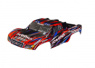 Traxxas Kaross Slash 4x4 Clipless Röd Traxxas Kaross Slash 4x4 Clipless Röd