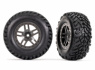 Traxxas Däck & Fälg SCT Offroad/ Split-Spoke Gray 2.8" 4WD TSM (2) Traxxas Däck & Fälg SCT Offroad/ Split-Spoke Gray 2.8" 4WD TSM (2)
