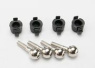 Traxxas Pivotballs & caps (4) Traxxas Pivotballs & caps (4)