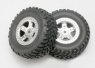 Traxxas Däck & Fälg SCT/SCT Krom 1/16 (2) Traxxas Däck & Fälg SCT/SCT Krom 1/16 (2)