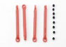 Traxxas Fjädringslänkage plast röd 4st Traxxas Fjädringslänkage plast röd 4st