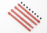 Traxxas Toe-links plast röd 4st Traxxas Toe-links plast röd 4st