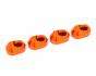 Traxxas Hållare Stötdämparaxel Alu Orange (4) X-Maxx, XRT Traxxas Hållare Stötdämparaxel Alu Orange (4) X-Maxx, XRT