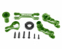 Traxxas Armar & Parallellstag Styrning Set Alu Grön X-Maxx Traxxas Armar & Parallellstag Styrning Set Alu Grön X-Maxx