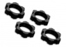 Traxxas Hjulmutter 17mm Aluminium Svart (4) Traxxas Hjulmutter 17mm Aluminium Svart (4)