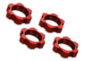 Traxxas Hjulmutter 17mm Aluminium Röd (4) Traxxas Hjulmutter 17mm Aluminium Röd (4)