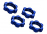Traxxas Hjulmutter 17mm Aluminium Blå (4) Traxxas Hjulmutter 17mm Aluminium Blå (4)