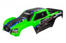Traxxas Kaross X-Maxx Grön-X Traxxas Kaross X-Maxx Grön-X